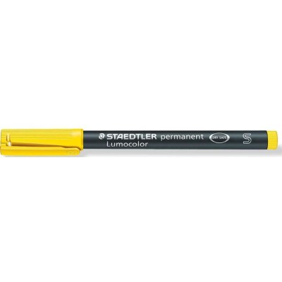 MARCADOR PERMANENTE ACETATO STAEDTLER LUMOCOLOR 0.4MM S AMARELO