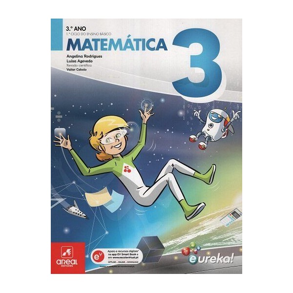 Livro Eureka! - Matemática - 3.º Ano Manual 2025
