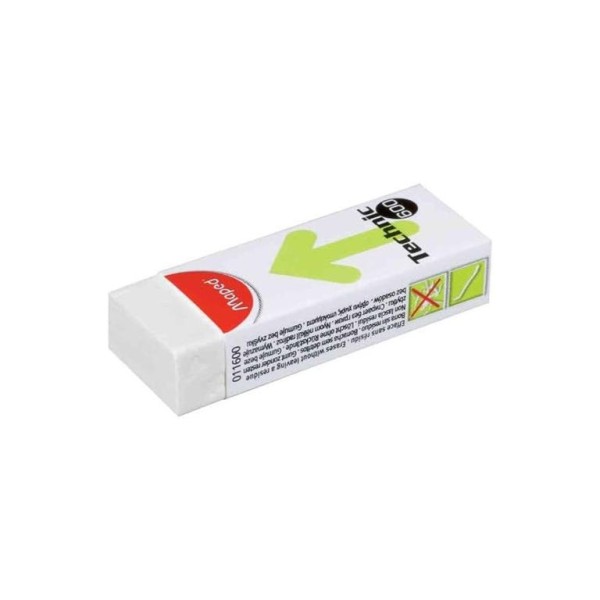BORRACHA BRANCA GRANDE MAPED TECHNIC 600 (SEM PVC) 