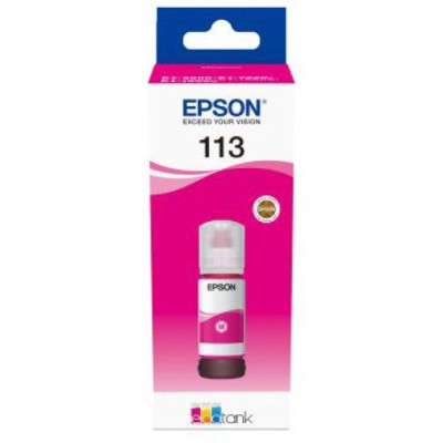 TINTEIRO EPSON ECOTANK Nº113 MAGENTA 70ML 6k ORIGINAL
