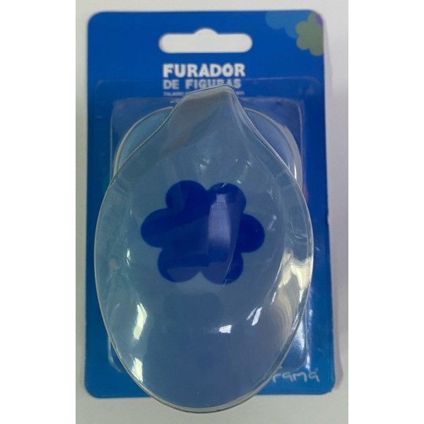 FURADOR P/ PAPEL / GOMA EVA 26mm FIGURA FLOR