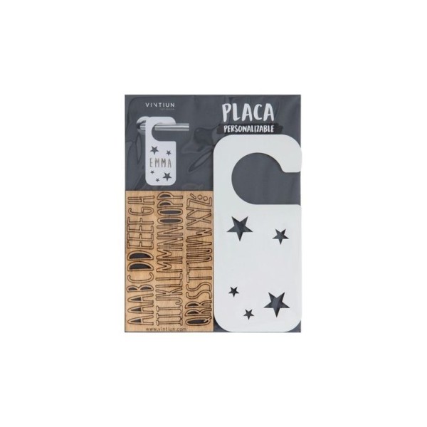 PLACA PARA PORTA SORTIDA PERSONALIZADA