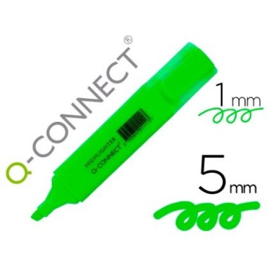 MARCADOR FLUORESCENTE QC / 5* VERDE