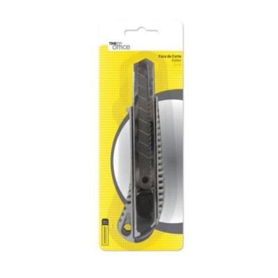 X-ACTO GRANDE "LB" 18MM C/ CALHA METALICA CORPO METALICO