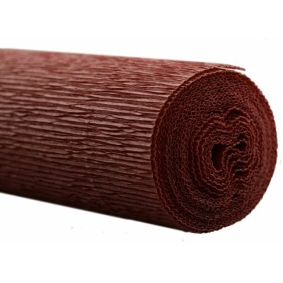 PAPEL CREPE CREPAO FLORISTA  0,50x2,5MT CASTANHO 743