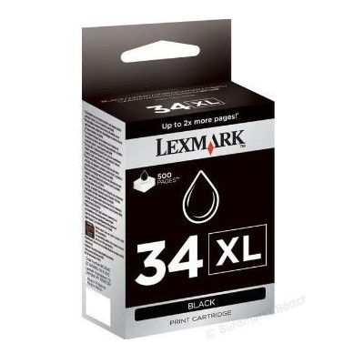 TINTEIRO LEXMARK 34 (18C0034) PRETO ORIGINAL