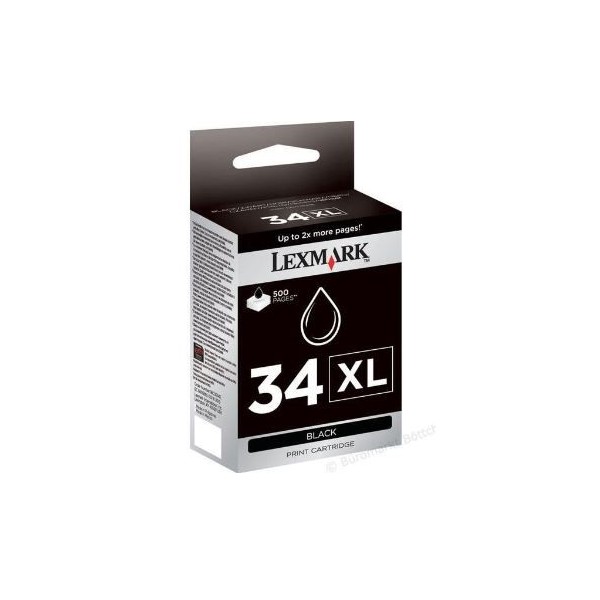 TINTEIRO LEXMARK 34 (18C0034) PRETO ORIGINAL