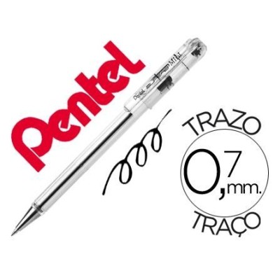ESFEROGRAFICA PENTEL MINI BK77 0,7MM PRETA