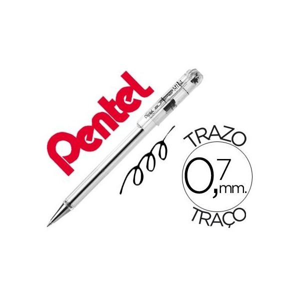 ESFEROGRAFICA PENTEL MINI BK77 0,7MM PRETA