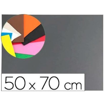 PLACA GOMA EVA 50x70CM CINZENTA