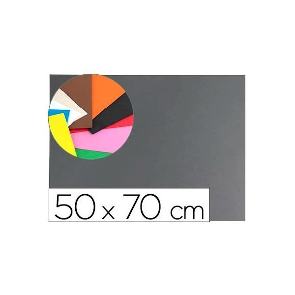 PLACA GOMA EVA 50x70CM CINZENTA