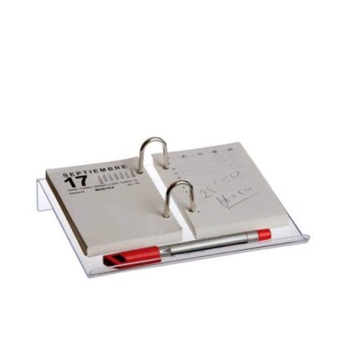 BASE PLASTICO P/ BLOCOS MEMORANDO CALENDARIO TRANSPARENTE