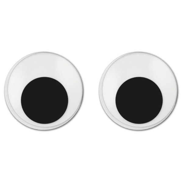 BLISTER C/ 18 x OLHOS REDONDOS MOVEIS C/ 8mm