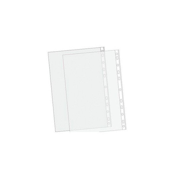 PACK C/ 100 x BOLSAS CATALOGO (MICAS) ROMA 182 A5 120My CRISTAL 