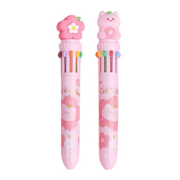 ESFEROGRAFICA DE 10 CORES I-TOTAL FLOWER SORTIDO