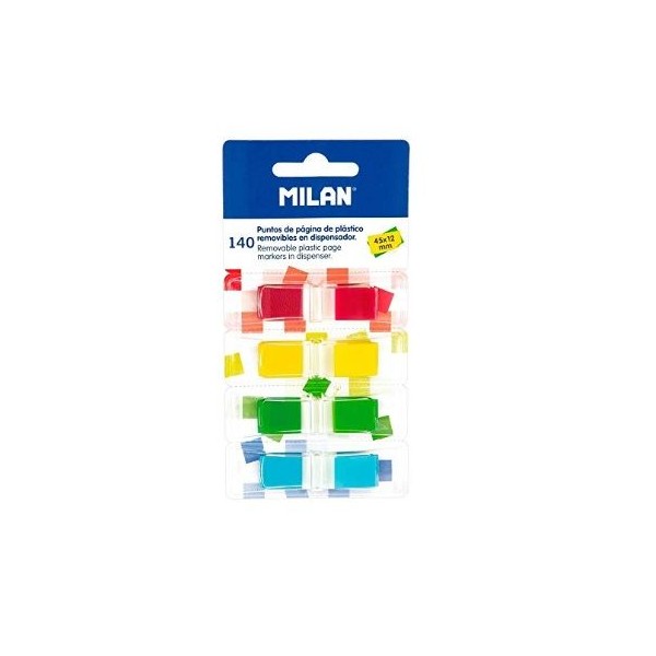 SINALIZADOR MILAN INDEX MEDIO 12x45mm 35unid. x 4 CORES