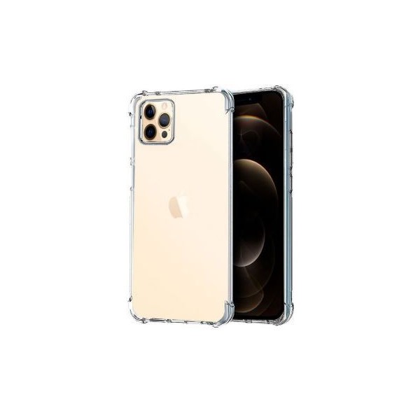 CAPA TPU COOL ANTISHOCK  COMPATIVEL C/ IPHONE 12 PRO MAX - TRANSPARENTE