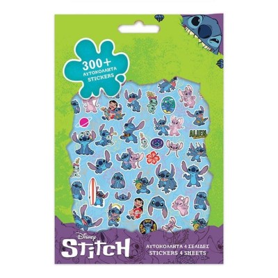 BLISTER C/ 4 FLS x AUTOCOLANTES DISNEY STITCH