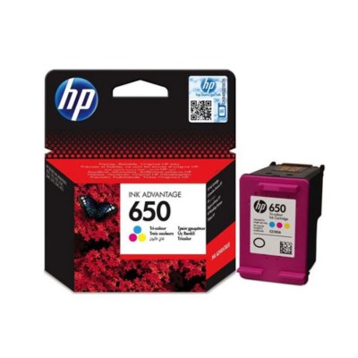 TINTEIRO HP 650 TRICOLOR 200p ORIGINAL