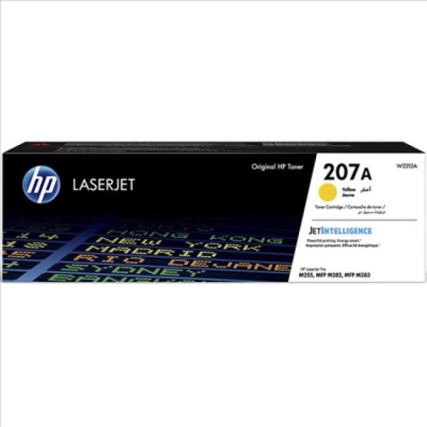 TONER HP W2212A 207A AMARELO  1.25K ORIGINAL