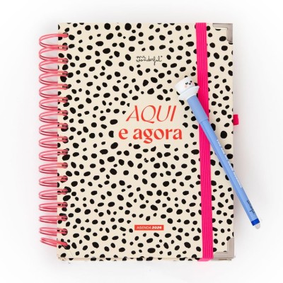 AGENDA ESPIRAL DIARIA 2026 A5 MR WONDERFUL - AQUI E AGORA 