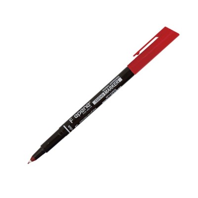 MARCADOR ACETATO PERMANENTE EPENE PT FINA 0.6mm - VERMELHO