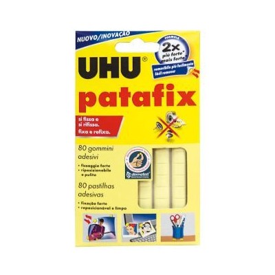 MASSA ADESIVA UHU PATAFIX - AMARELO