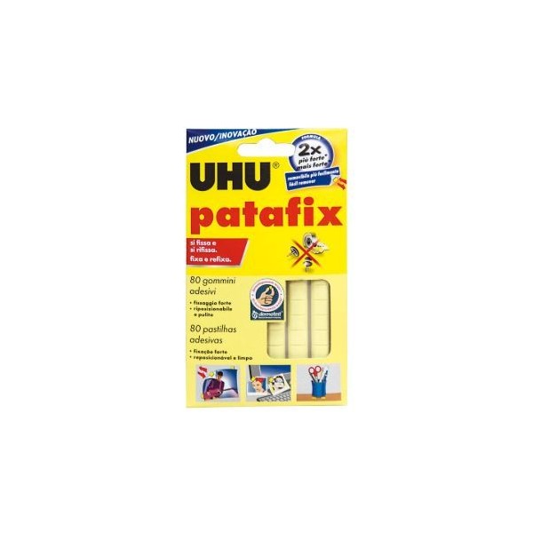 MASSA ADESIVA UHU PATAFIX - AMARELO