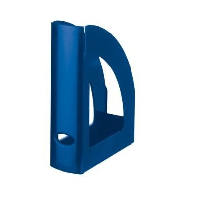PORTA REVISTAS PLASTICO 320x250x80mm AZUL OPACO