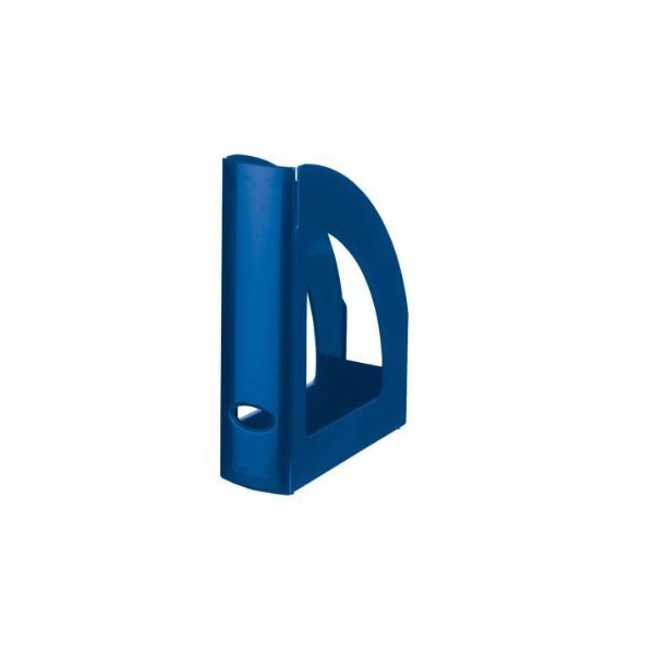 PORTA REVISTAS PLASTICO 320x250x80mm AZUL OPACO