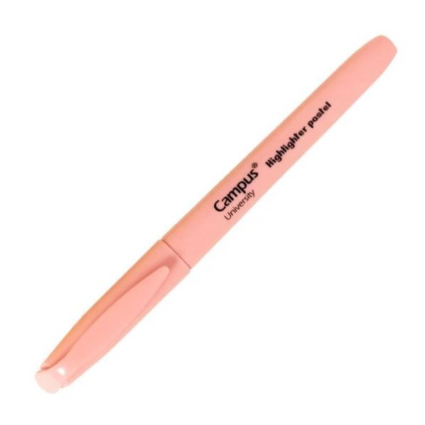 MARCADOR FLUORESCENTE CAMPUS PLUS UNIVERSITY "FINO" ROSA PASTEL