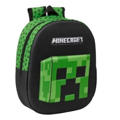 MOCHILA MINECRAFT 3D 