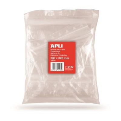 BOLSA PLASTICO AUTO SELADA 220x310MM PACK_100