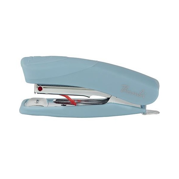 AGRAFADOR REXEL BAMBI + CX AGRAFES Nº25 AZUL VINTAGE