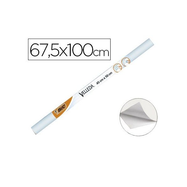 ROLO PAPEL AUTOCOLANTE BIC QUADRO BRANCO 67,5x100cm