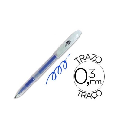 ESFEROGRAFICA SUPER GEL 0.5MM AZUL