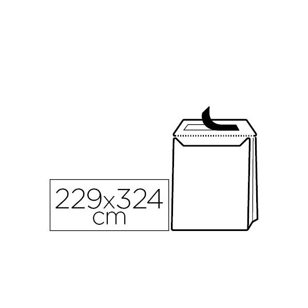 ENVELOPE KRAFT C/ FOLE 120gr. A4+ 229x324x30mm AUTODEX