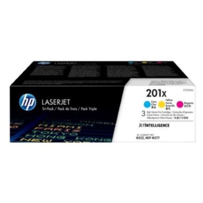 KIT 3x TONER HP CF401X/CF402X/CF403X 2,3K (3 CORES) 201X ORIGINAL