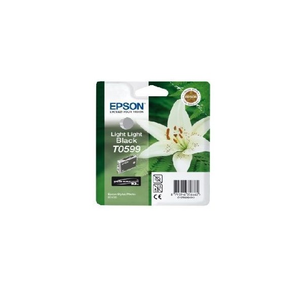 TINTEIRO EPSON T0599 LIGHT CINZENTO ORIGINAL