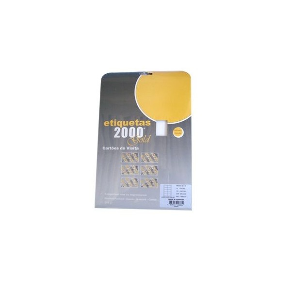 CARTOES DE VISITA INKJET 86x54mm 210gr. 10FLS