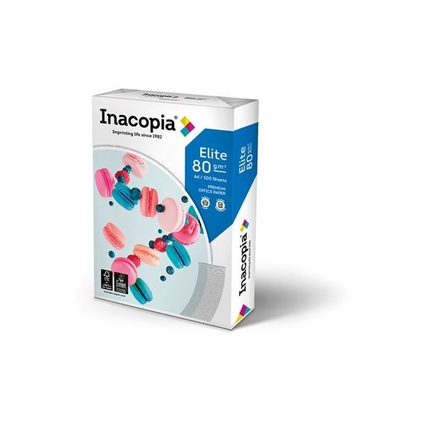 PAPEL FOTOCOPIA INACOPIA ELITE A4 100GR. 250FLS
