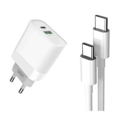 CARREGADOR P/ SMARTPHONE XO USB-C CARREGAMENTO RAPIDO 20W C/ CABO USB 1MT