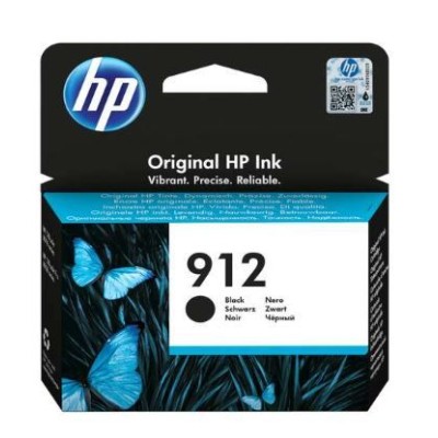 TINTEIRO HP 912 PRETO ORIGINAL
