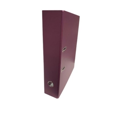 PASTA ARQUIVO L/L 80MM COR METALICA LILAS