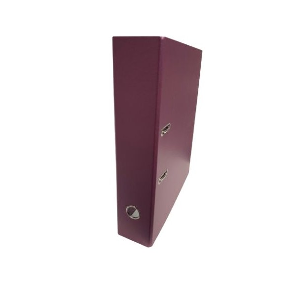 PASTA ARQUIVO L/L 80MM COR METALICA LILAS
