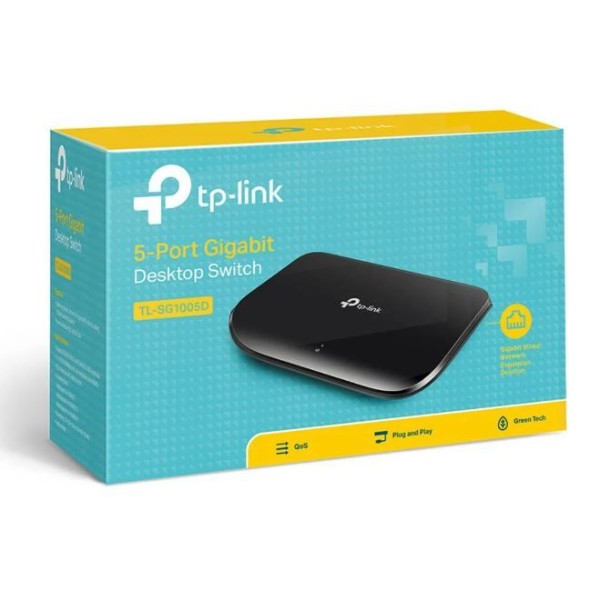 SWITCH TP-LINK 5P SG1005D GIGABIT