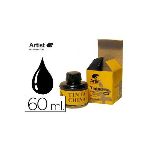 TINTA DA CHINA ARTIST 60ML PRETO
