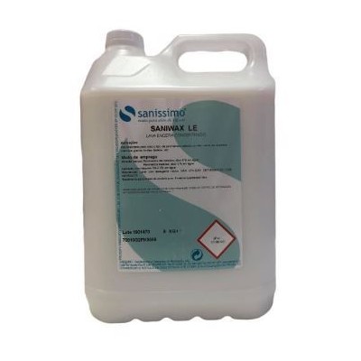 CERA LIQUIDA SANIWAX PD ACRILICA INCOLOR 5LT