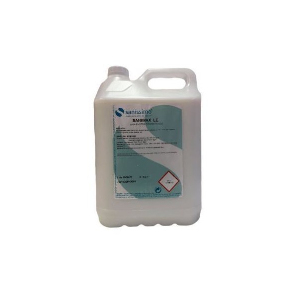 CERA LIQUIDA SANIWAX PD ACRILICA INCOLOR 5LT