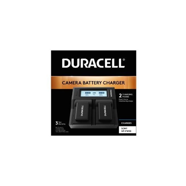 CARREGADOR DURACELL CEF22-EU PILHAS RECARREGAVEIS AA/AAA/C/D/9V